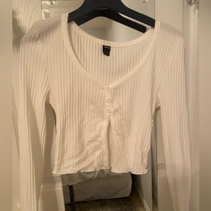 White Long Sleeve Shirt